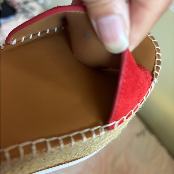 See By Chloe Red and Tan Espadrilles - Picture 7 of 8